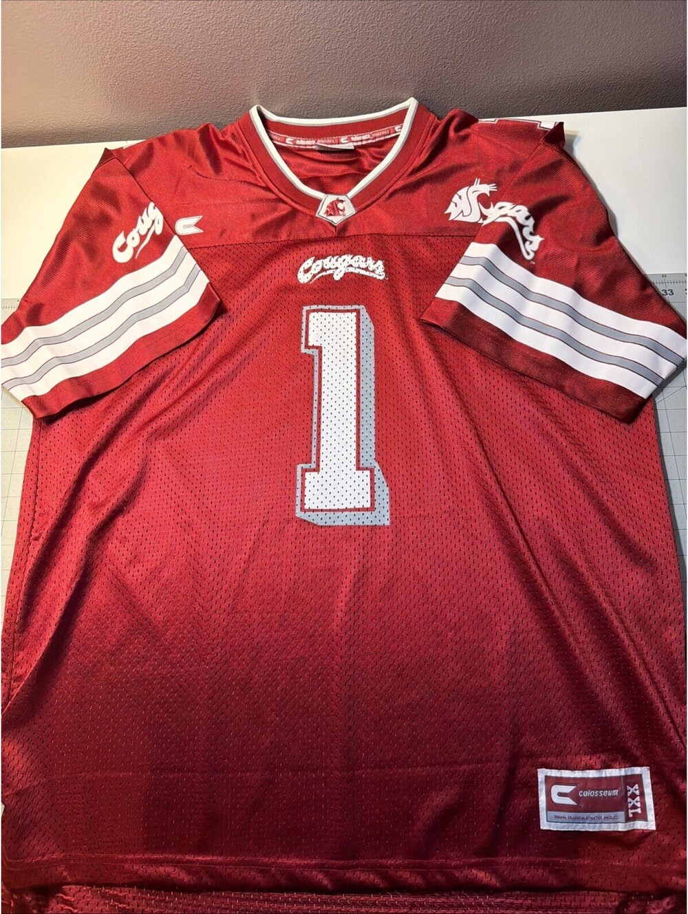 Washington State Cougars #1 Football Jersey NCAA XL
